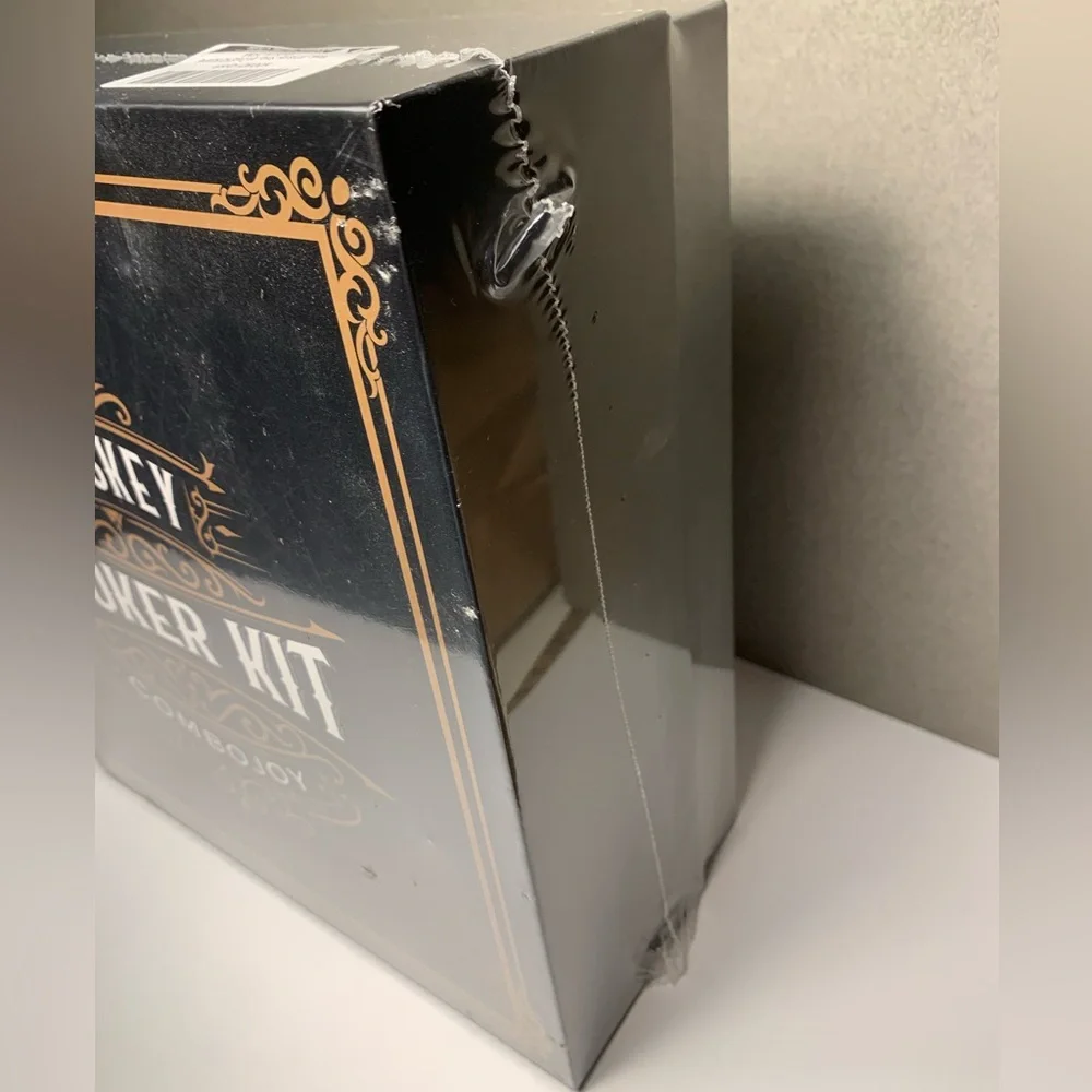 Whiskey Smoker Kit - Black with Gold Accents